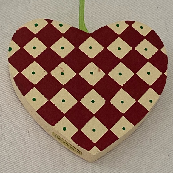 Vintage Wood Ornament Heart Star
Painted Two Sided Holiday year round decor 90s - Picture 7 of 8